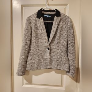 Black and White Antonio Melani Skirt Suit